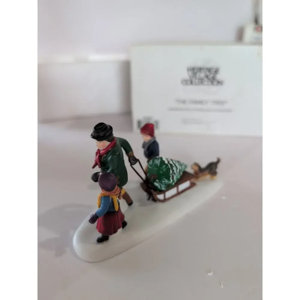 Department 56 'The Family Tree #58895 Heritage Village‎ Coll. RETIRED 2003 W/Box